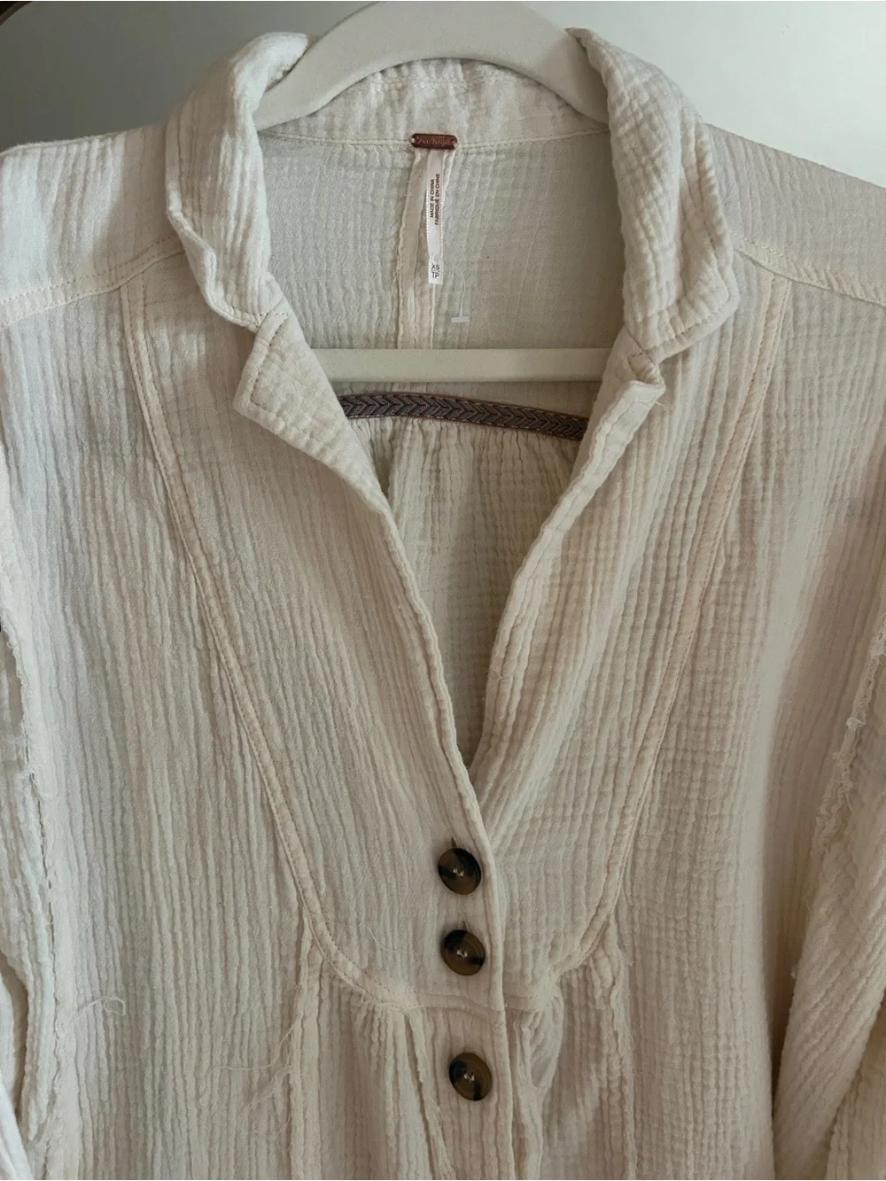 Free People linen top